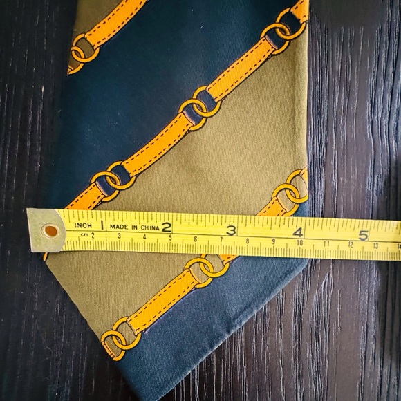 HERMES Vintage Silk Tie - Picture 8 of 10